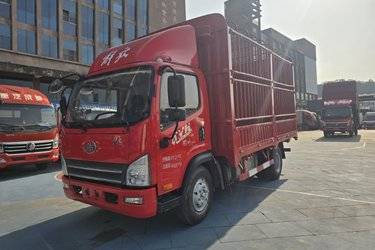 二手解放 虎VH 170马力 4.16米单排仓栅式轻卡(国六) 单桥 云内动力二手载货车 蓝牌