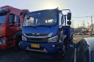 二手福田 时代领航ES5 220马力 6X2 6.8米排半栏板载货车(国六) 前四后四 潍柴二手载货车 黄牌图片