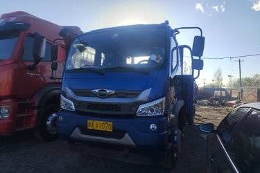 二手福田 瑞沃ES5 220马力 4X2 6.8米栏板载货车(国六) 前四后四 潍柴二手载货车 黄牌