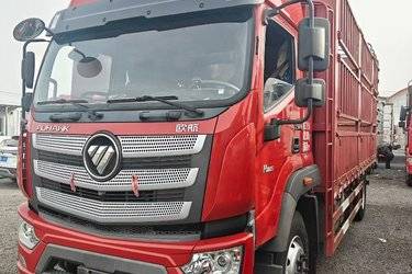 二手福田 欧航AR系 220马力 4X2 6.75米栏板载货车(国六) 单桥 东风康明斯二手载货车 黄牌