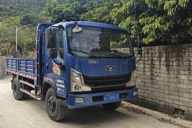 二手中国重汽 豪曼H3 143马力 4.15米单排栏板轻卡(国五) 单桥 玉柴二手载货车 蓝牌