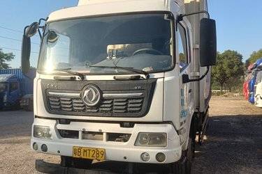 二手东风商用车 天锦VR 185马力 4X2 8米厢式载货车(国六) 单桥 东风康明斯二手载货车 黄牌