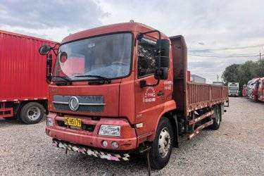 二手东风商用车 天锦中卡 180马力 4X2 5000轴距载货车底盘(8挡)(国五) 单桥 东风股份二手载货车 黄牌图片