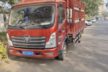 二手福田 奥铃CTX 156马力 3360轴距载货车底盘(国五) 单桥 潍柴二手载货车 黄牌图片