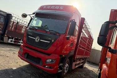 二手东风商用车 天锦KR PLUS 290马力 4X2 6.8米仓栅式载货车(国六) 单桥 康明斯二手载货车 黄牌图片