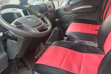 二手福田 奥铃速运 130马力 3.83米排半仓栅式轻卡(国六) 单桥 全柴二手载货车 蓝牌