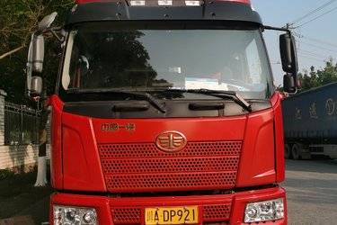 二手一拖重卡 300马力 8X4 9.6米仓栅式载货车(国五) 前四后八 大柴二手载货车 黄牌