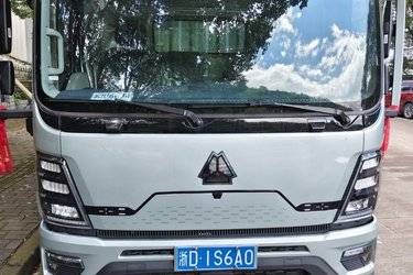 二手中国重汽HOWO 统帅PRO 170马力 4.15米单排仓栅式轻卡(法士特8档)(国六) 单桥 潍柴二手载货车 蓝牌