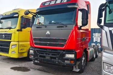 二手中国重汽 HOWO T7H重卡 540马力 6X4牵引车(国五) 双驱 曼二手牵引车 黄牌图片