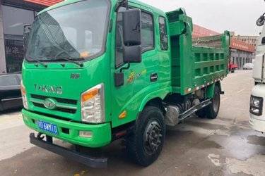 二手欧铃汽车 欧铃M7 200马力 4×2 3.8米自卸车(国六) 单桥 重庆康明斯二手自卸车 黄牌