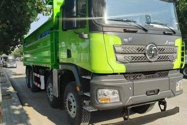 二手陕汽重卡 德龙X3000 公路标准版 430马力 8X4 6.8米自卸车(国六) 前四后八 潍柴二手自卸车 黄牌图片