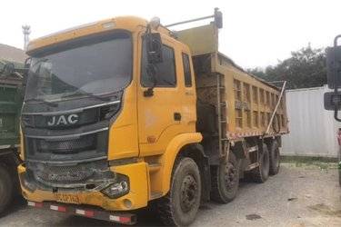 二手江淮 格尔发A5LⅢ 290马力 8X4 6米自卸车(国五) 前四后八 玉柴二手自卸车 黄牌