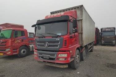 二手陕汽商用车 轩德X6中卡 245马力 6X2 7.8米厢式载货车(国五) 前四后四 潍柴二手载货车 黄牌