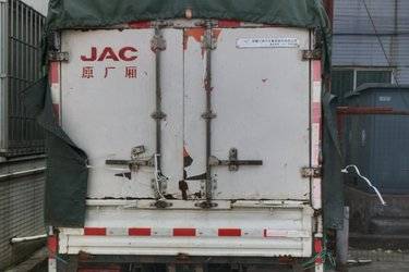 二手江淮 恺达X5 舒适版 68马力 3.5米单排仓栅式微卡(国五) 单桥 北汽福田二手载货车 蓝牌图片