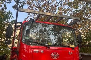 二手解放 虎VR 110马力 4X2 3米自卸车(国六) 单桥 一汽解放二手自卸车 黄牌