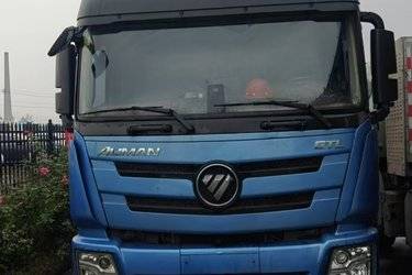 二手福田 欧曼GTL 6系重卡 基本型 430马力 6X4牵引车(双腔油箱)(国五) 双驱 福田康明斯二手牵引车 黄牌图片