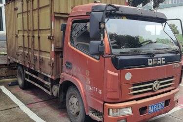 二手东风 小霸王W15 102马力 4.05米单排厢式微(国五) 单桥 重庆康明斯二手载货车 蓝牌图片