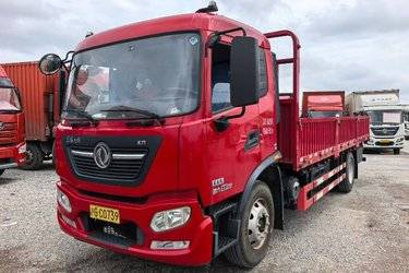 二手东风商用车 天锦KR 精英版 210马力 4X2 6.8米栏板载货车(平顶)(速比4.1)(国六) 单桥 东风二手载货车 黄牌图片