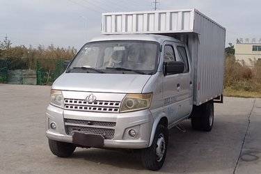 长安凯程 神骐T20L 2018款 舒适型 1.5L 112马力 汽油 3.05米双排厢式微卡(国五) 单桥 东安二手载货车 蓝牌