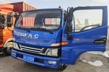 二手江淮 骏铃V6 143马力 4.18米单排栏板轻卡(国五) 单桥 云内动力二手载货车 蓝牌