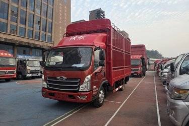 二手福田 欧马可S1 智盈版 160马力 4.17米单排仓栅式轻卡(国六) 单桥 云内动力二手载货车 蓝牌