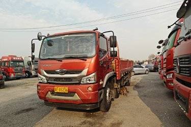 二手福田 瑞沃ES3 220马力 6X2 6.8米排半栏板载货车(国六) 前四后四 潍柴二手载货车 黄牌