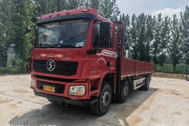 二手陕汽重卡 德龙L3000 标载版 270马力 6X2 7.9米厢式载货车(国六) 前四后四 潍柴二手载货车 黄牌