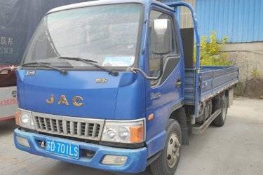 二手江淮 帅铃E330 120马力 4.18米单排栏板轻卡(国五) 单桥 江西五十铃二手载货车 蓝牌