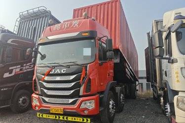 二手江淮 格尔发K5ⅡX重卡 260马力 6X2 7.8米仓栅式载货车(国五) 前四后四 锡柴二手载货车 黄牌