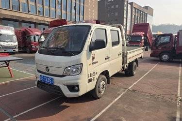 二手福田 祥菱M1 豪华型 1.6L 122马力 汽油 2.55米双排栏板微卡(国六) 单桥 福田环保动力二手载货车 蓝牌