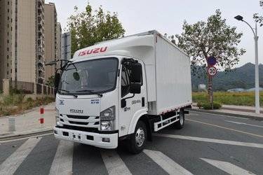 二手江西五十铃 翼放EM5 152马力 4.2米单排厢式轻卡(国六) 单桥 庆铃五十铃二手载货车 蓝牌