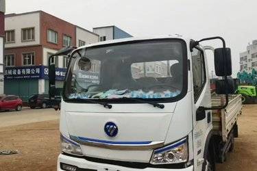 二手福田 智蓝 4.5T 4.18米单排纯电动栏板轻卡  二手电动卡车电动载货车图片