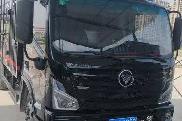 二手福田 欧马可S1 智盈版 160马力 4.14米单排厢式轻卡(国六) 单桥 福田康明斯二手载货车 蓝牌