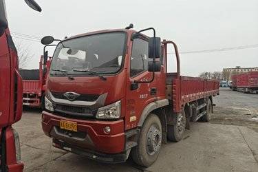 二手福田 时代领航ES5 220马力 6X2 6.8米排半栏板载货车(国六) 前四后四 潍柴二手载货车 黄牌