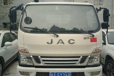 二手江淮 骏铃V6 156马力 4.235米单排栏板轻卡(国五) 单桥 云内动力二手载货车 蓝牌