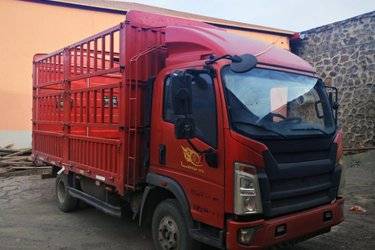 二手中国重汽HOWO 悍将M 165马力 4.15米单排厢式轻卡(万里扬8档)(国六) 单桥 潍柴二手载货车 蓝牌