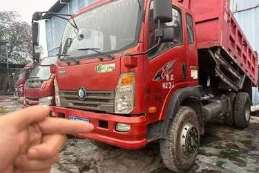 重汽王牌 7系 116马力 4.1米自卸车(国四) 单桥 中国重汽二手自卸车 蓝牌