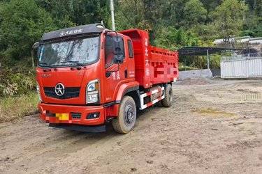 二手大运 奥普力 220马力 4X2 4.6米自卸车(国五) 单桥 玉柴二手自卸车 黄牌