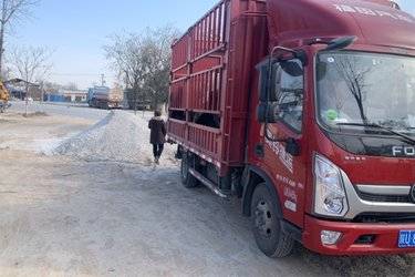 二手福田 奥铃捷运 经典版 150马力 4.17米单排仓栅式轻卡(国六) 单桥 云内动力二手载货车 蓝牌