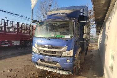 二手福田 瑞沃ES3 220马力 6X2 6.8米排半仓栅式载货车(国六) 前四后四 潍柴二手载货车 黄牌