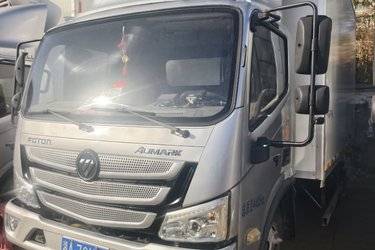 二手福田 欧马可S1系 畅盈版 143马力 4.14米单排厢式轻卡(国五) 单桥 云内动力二手载货车 蓝牌