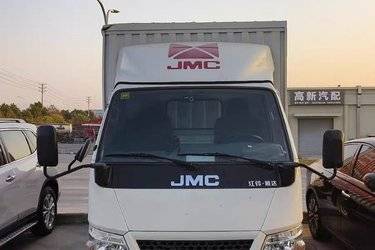 二手江铃 顺达窄体 致富版 122马力 3.7米单排厢式轻卡(国六)(格特拉克)(国六) 单桥 江西五十铃二手载货车 蓝牌