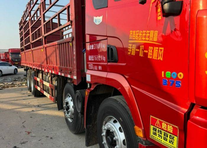 二手陕汽重卡 375马力 载货车
