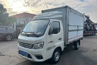 二手福田 祥菱M1 豪华型 1.6L 122马力 汽油 3.015米排半翼开启厢式微卡(国六) 单桥 北汽福田二手载货车 蓝牌