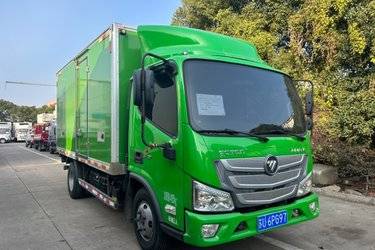 二手福田 欧马可S1系 智盈版 131马力 4.14米单排厢式轻卡(国六) 单桥 福田康明斯二手载货车 蓝牌