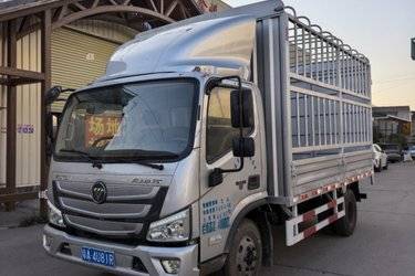 福田 欧马可S1系 156马力 4.17米单排仓栅式轻卡(国六) 单桥 福田康明斯二手载货车 蓝牌