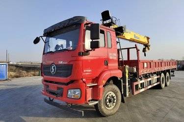 二手随车吊 陕汽重卡 德龙新M3000 270 8.5 8X2