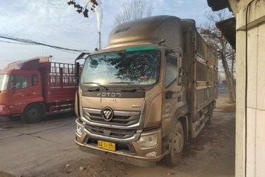 福田 奥铃大黄蜂 220马力 6.8米排半仓栅式载货车(国五) 单桥 云内动力二手载货车 黄牌