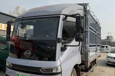 比亚迪T5EV 财富版 4.5T 4.2米单排纯电动仓栅式轻卡100kWh  二手电动卡车电动载货车