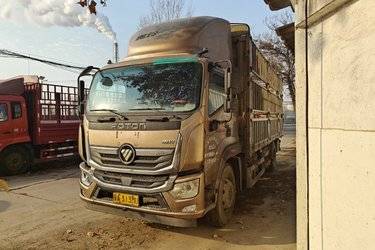 福田 奥铃大黄蜂 220马力 6.8米排半仓栅式载货车(国五) 单桥 云内动力二手载货车 黄牌